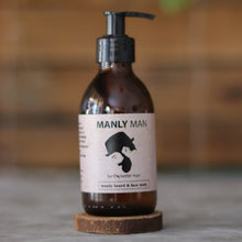 Load image into Gallery viewer, Manly Man Beard & Face Wash - 200ml