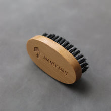 Load image into Gallery viewer, Manly Man Pocket-Sized Wooden Beard Brush