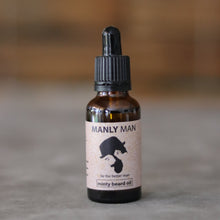 Load image into Gallery viewer, Manly Man Premium Beard Oil - 30ml