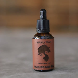 Manly Man Luxury Oud Beard Oil - 30ml