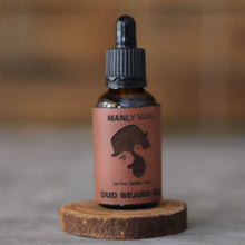 Load image into Gallery viewer, Manly Man Luxury Oud Beard Oil - 30ml