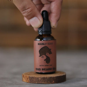 Manly Man Luxury Oud Beard Oil - 30ml