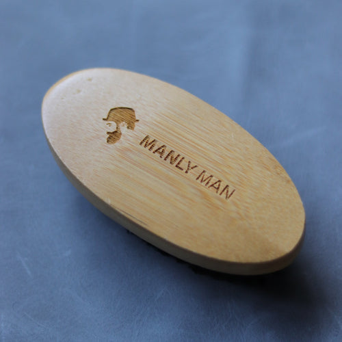 Manly Man Wooden Beard Brush