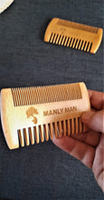 Load image into Gallery viewer, ManlyMan Beard Comb